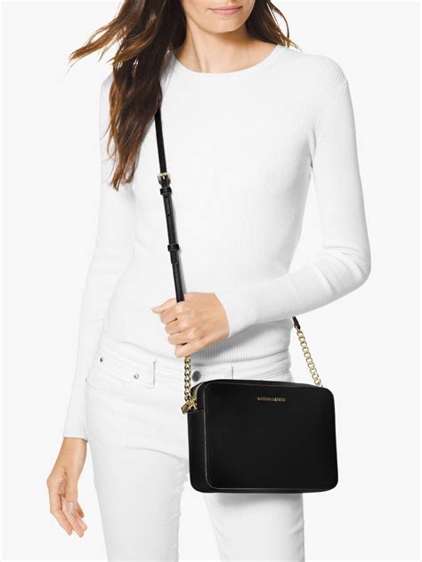 michael kors jet set large crossbody luggage|Michael Kors jet set collection.